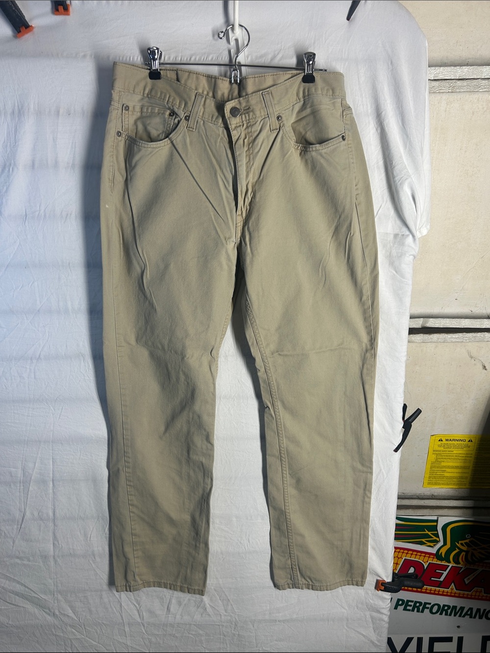 Levi's Men's Tan Chino Pants - Straight Casual